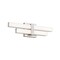 Z-Lite Zane Vanity, 2-Light, 18 In.W x 2.5 In.L x 5 In.H, Brushed Nickel/Frosted 1008-18W-BN-LED - alternate 2